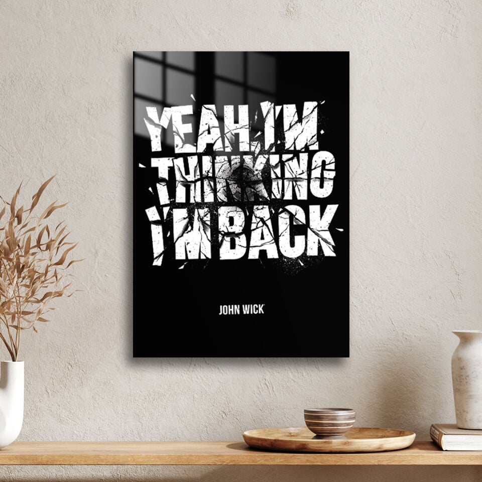 John Wick 08 Metal Poster