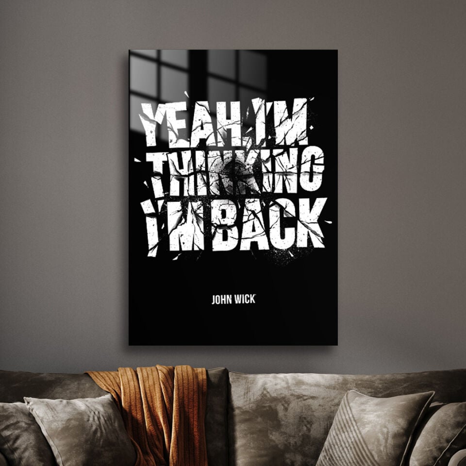 John Wick 08 Metal Poster