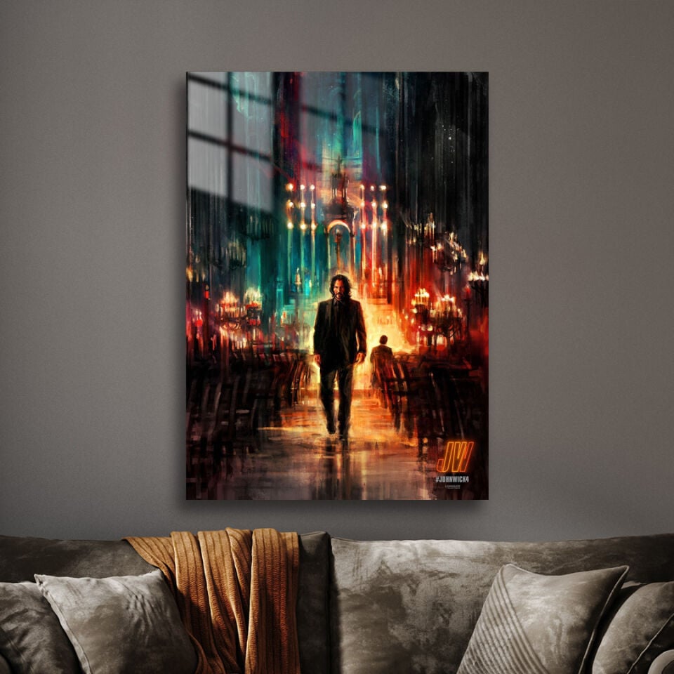 John Wick 09 Metal Poster