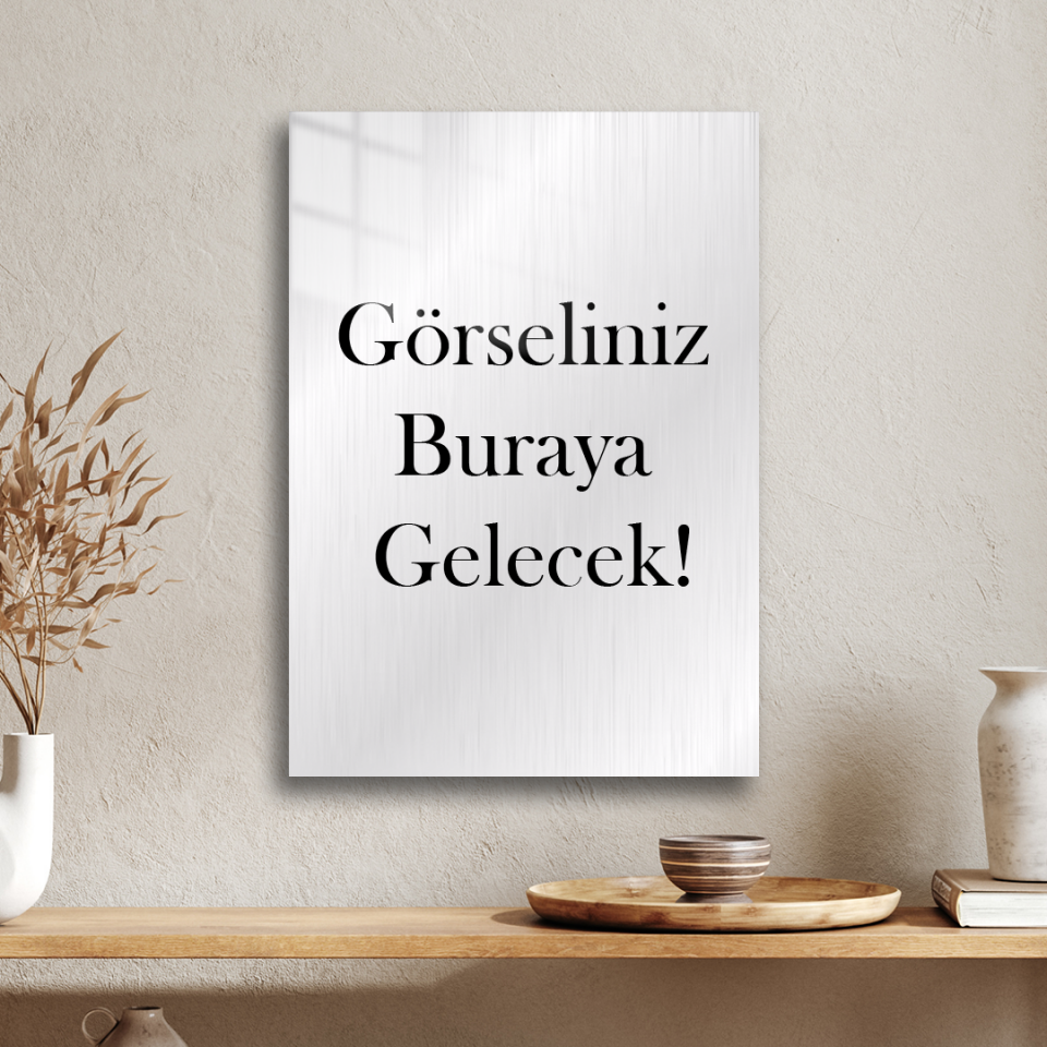 Kişiselleştirilebilir Metal Poster