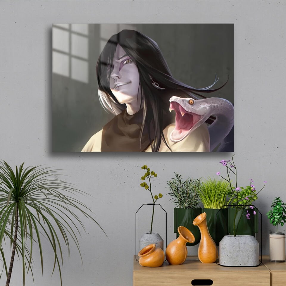 Orochimaru 07 Metal Poster