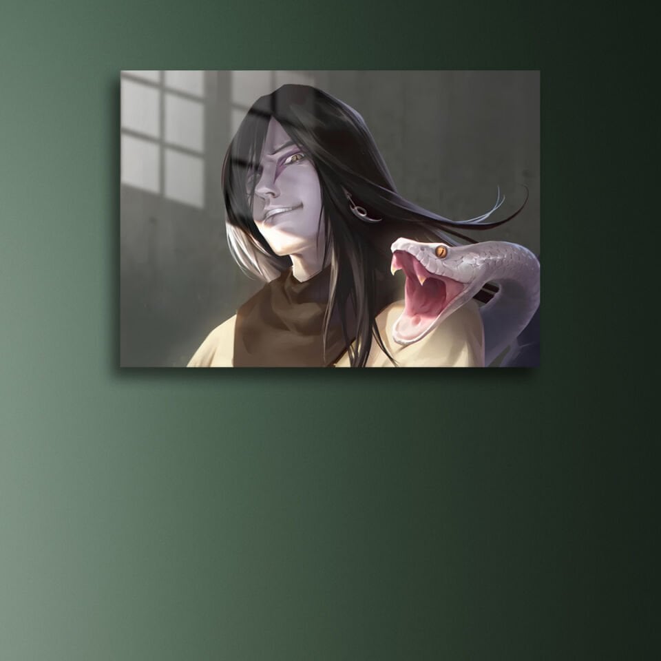 Orochimaru 07 Metal Poster