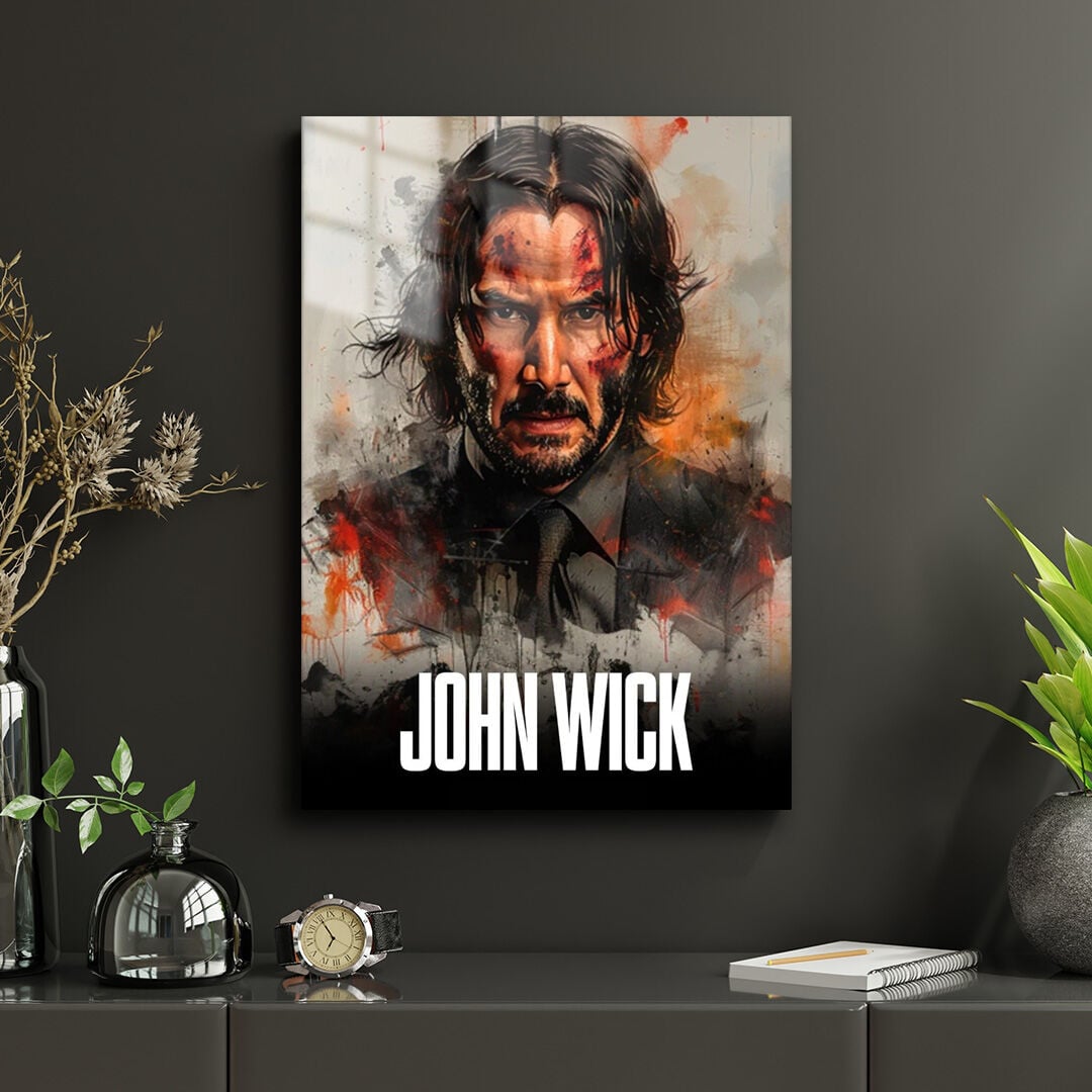 John Wick 10 Metal Poster