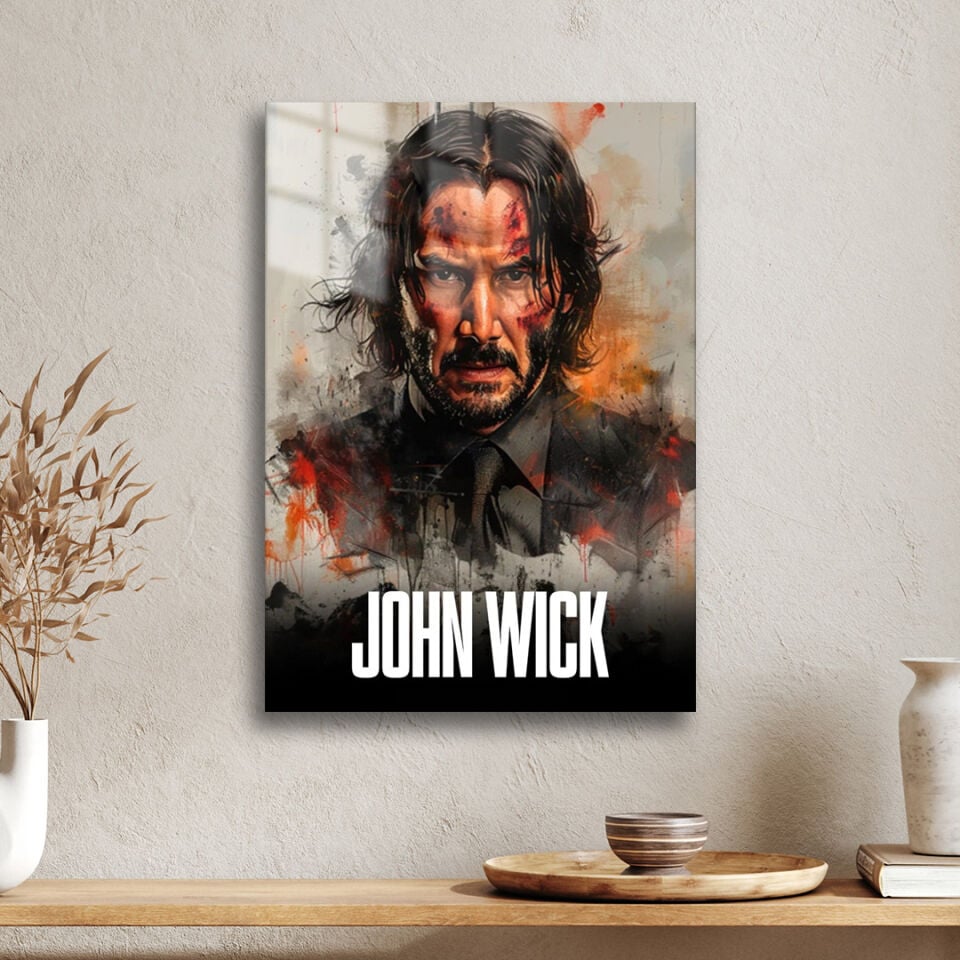 John Wick 10 Metal Poster