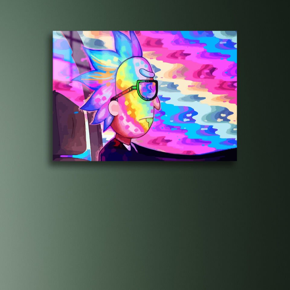 Rick And Morty 02 Metal Poster