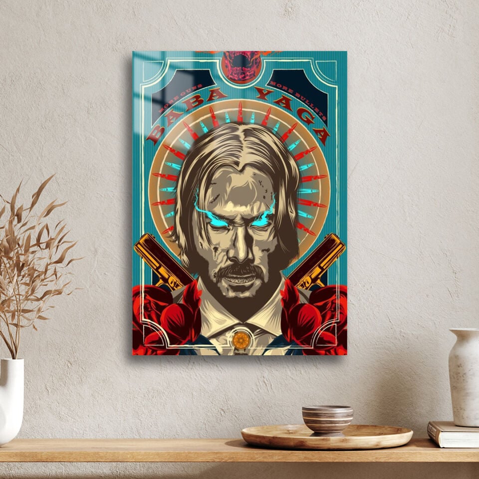 John Wick 11 Metal Poster