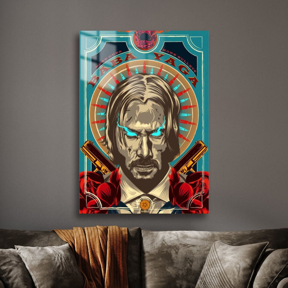 John Wick 11 Metal Poster