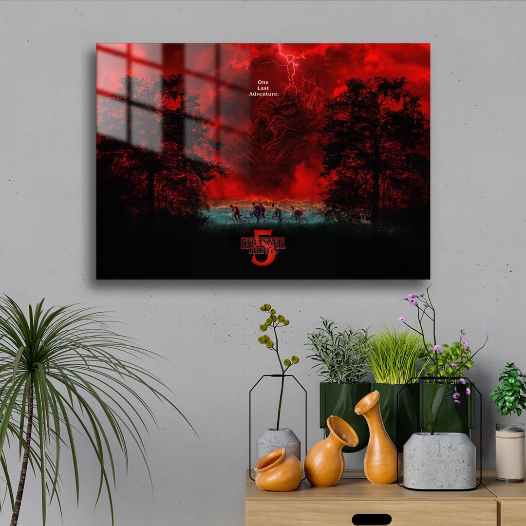 Stranger Things 19 Metal Poster