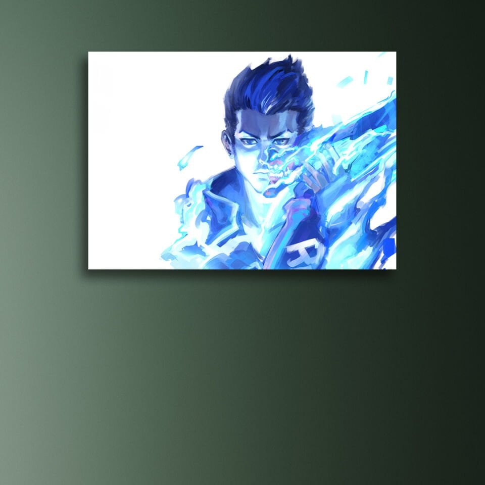 Yoru 04 Metal Poster