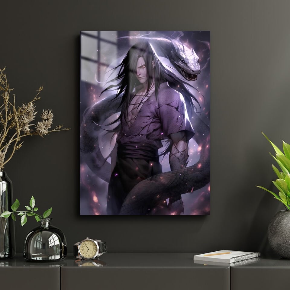Orochimaru 09 Metal Poster