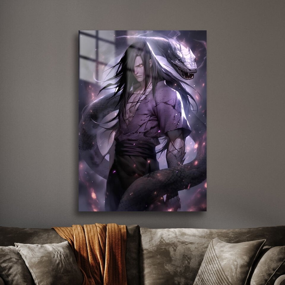 Orochimaru 09 Metal Poster