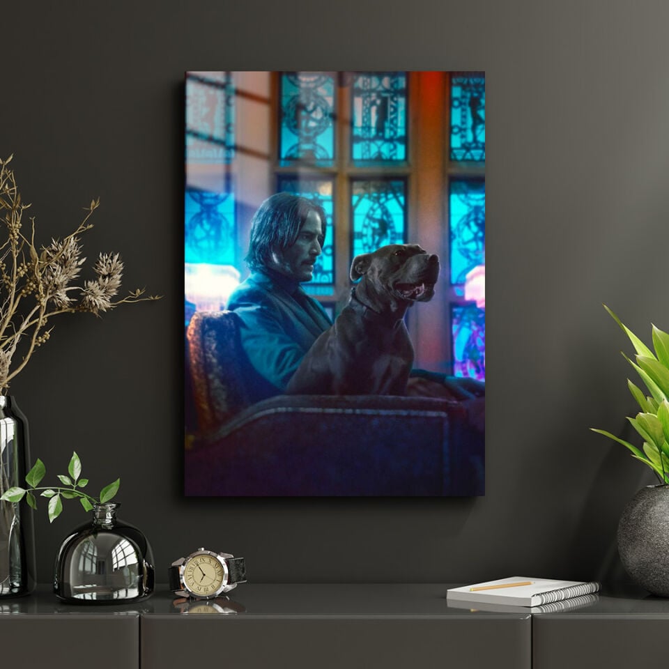 John Wick 13 Metal Poster