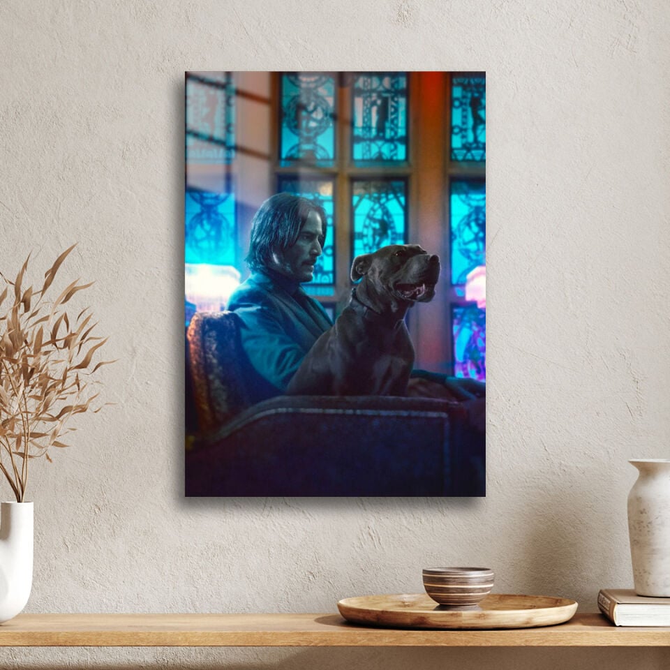 John Wick 13 Metal Poster