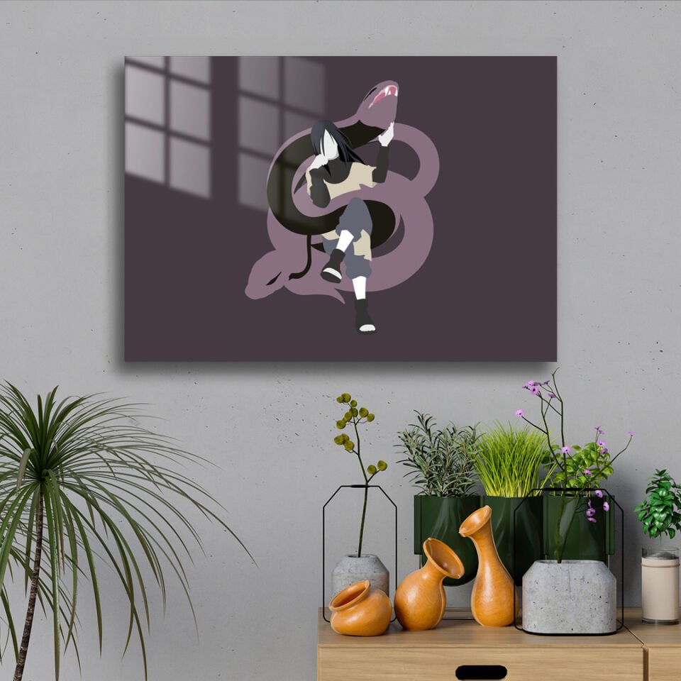 Orochimaru 11 Metal Poster