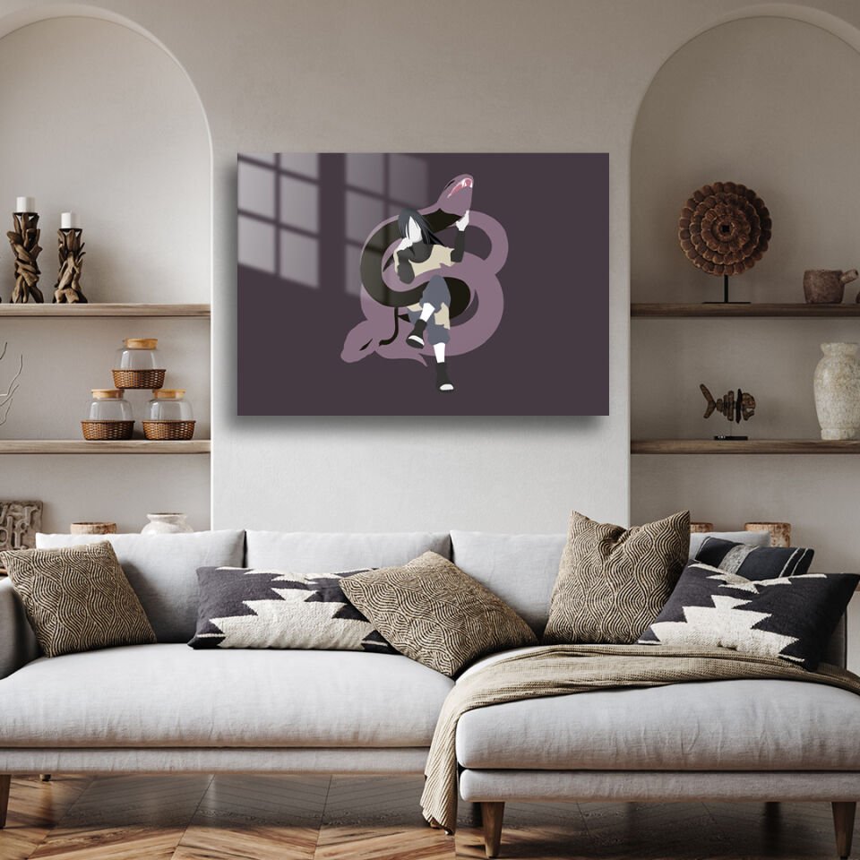 Orochimaru 11 Metal Poster