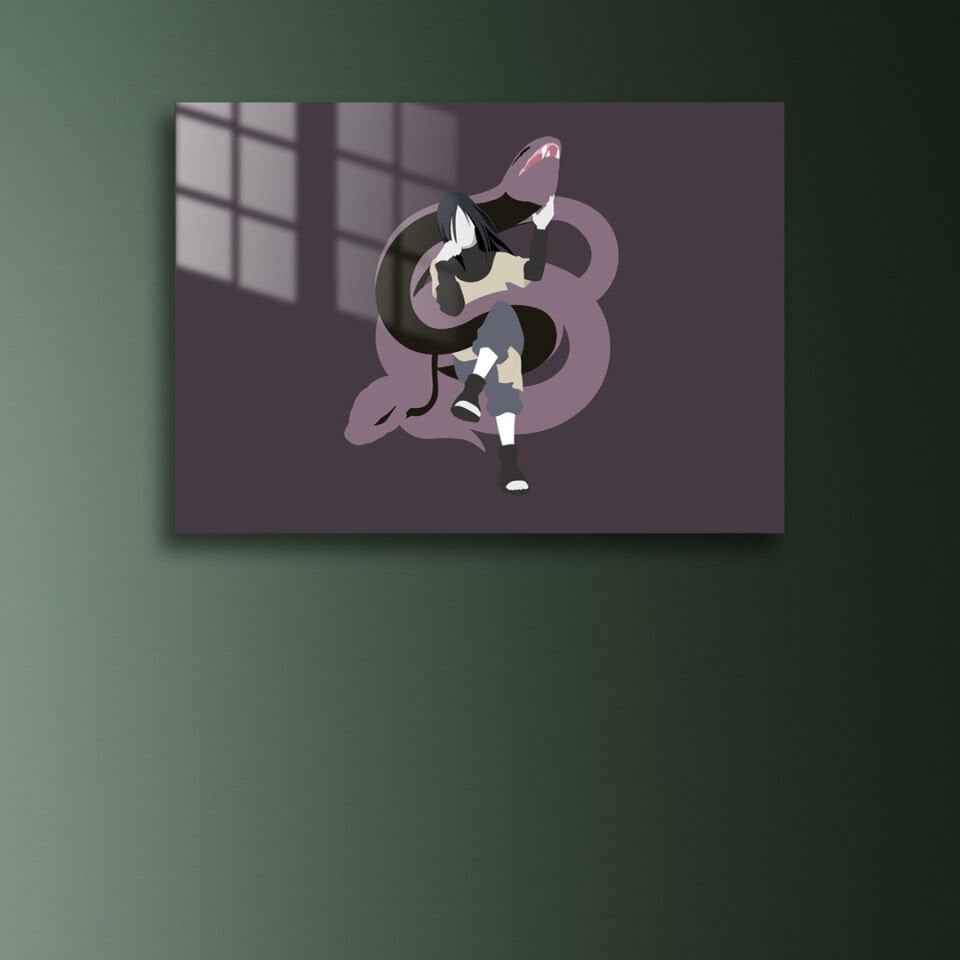 Orochimaru 11 Metal Poster