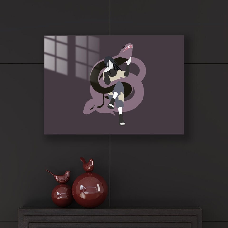 Orochimaru 11 Metal Poster