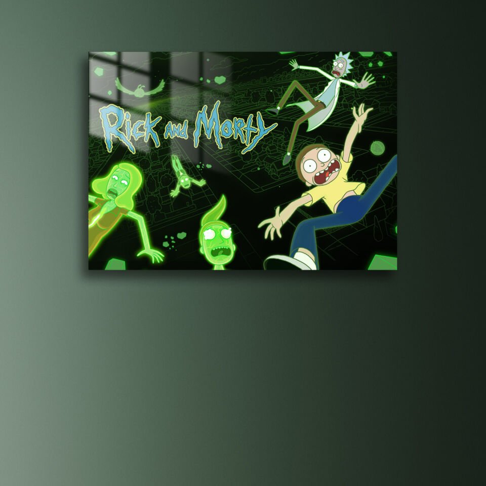 Rick And Morty 05 Metal Poster