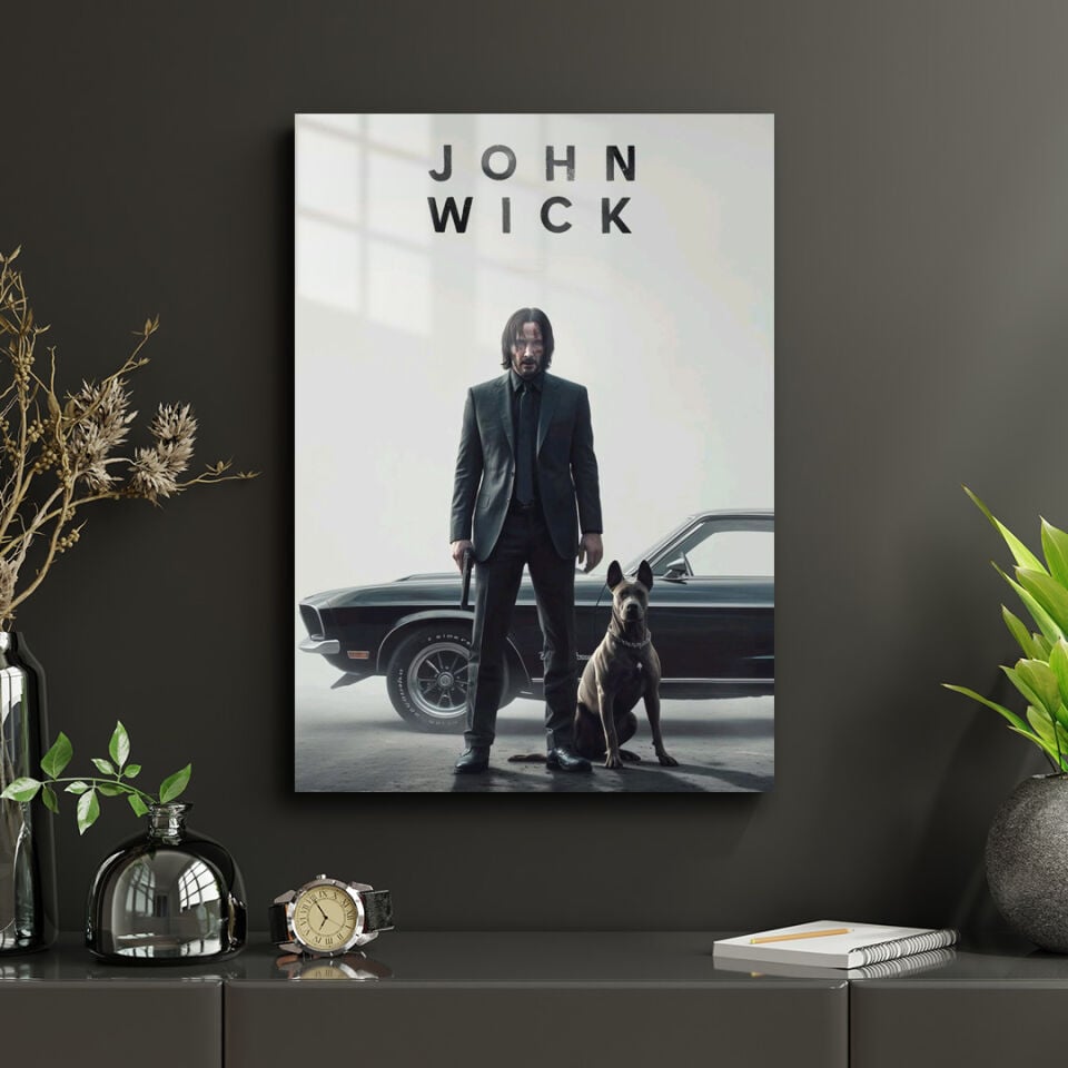 John Wick 14 Metal Poster