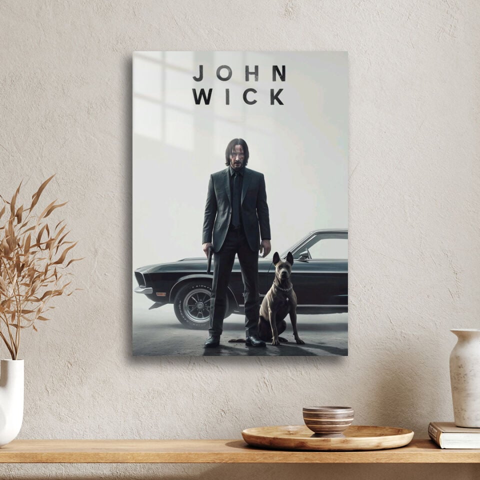 John Wick 14 Metal Poster