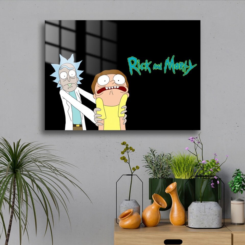 Rick And Morty 08 Metal Poster