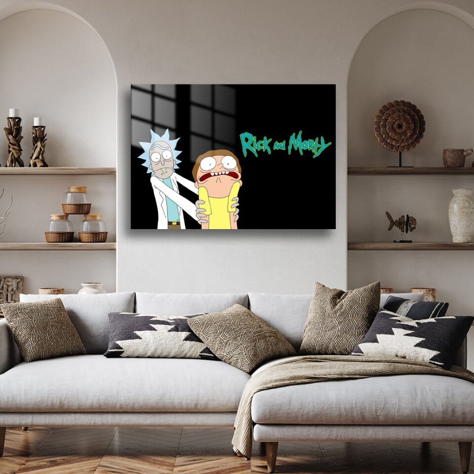 Rick And Morty 08 Metal Poster