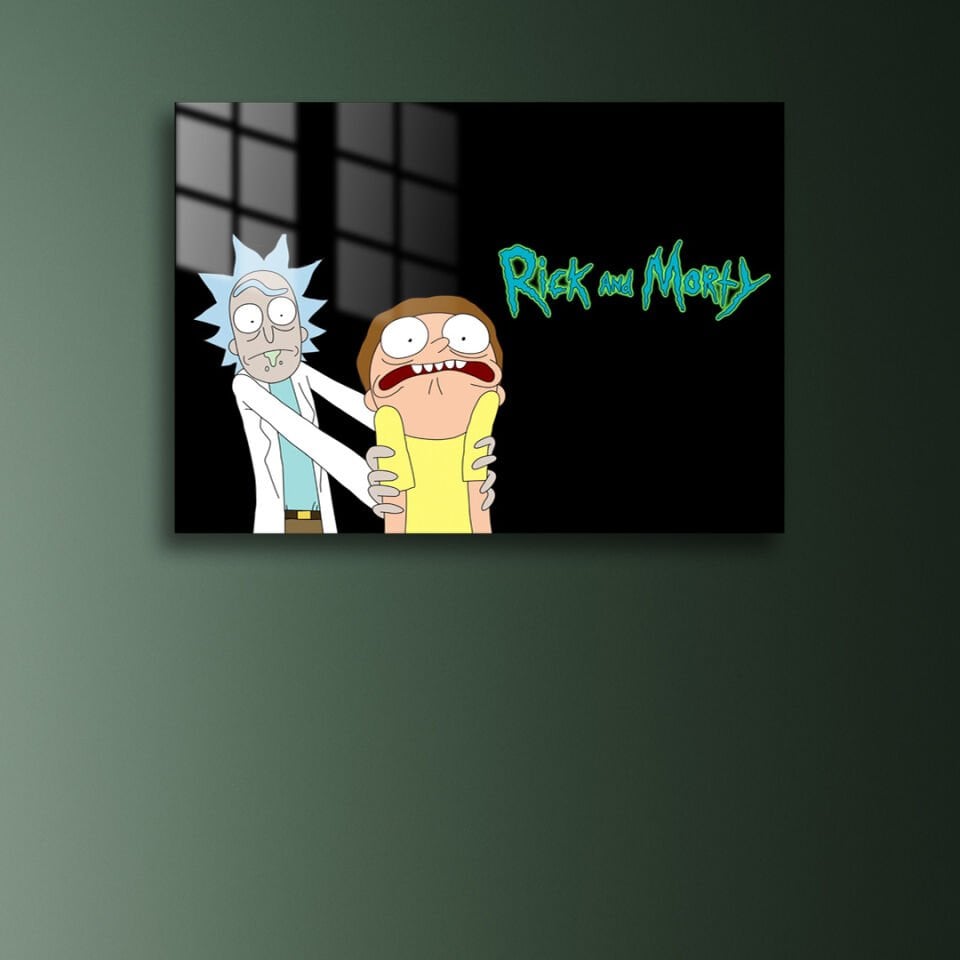 Rick And Morty 08 Metal Poster