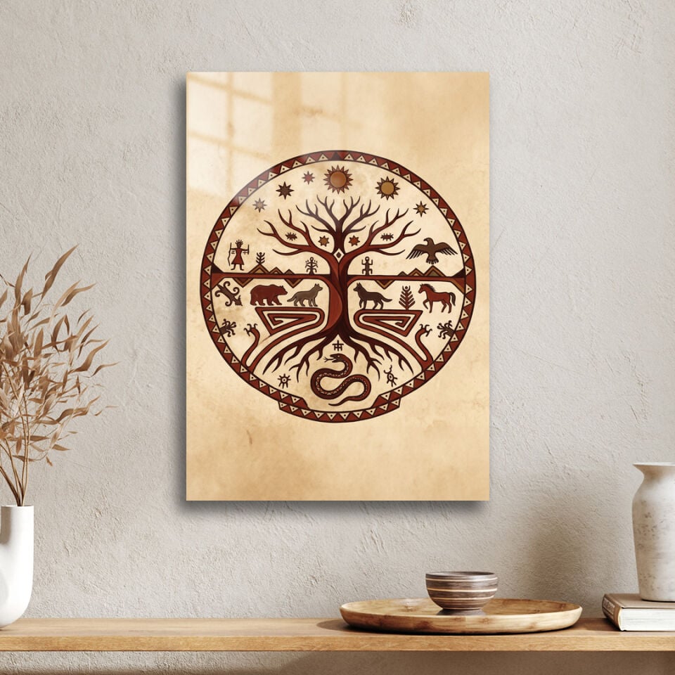 Kam Davulu 03 Metal Poster