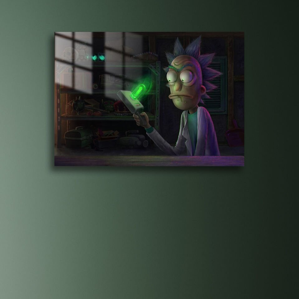 Rick And Morty 09 Metal Poster