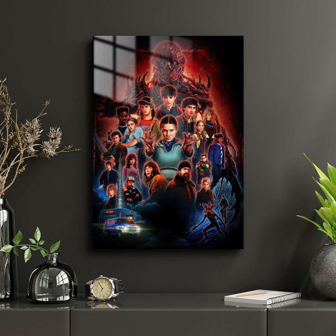 Stranger Things 30 Metal Poster