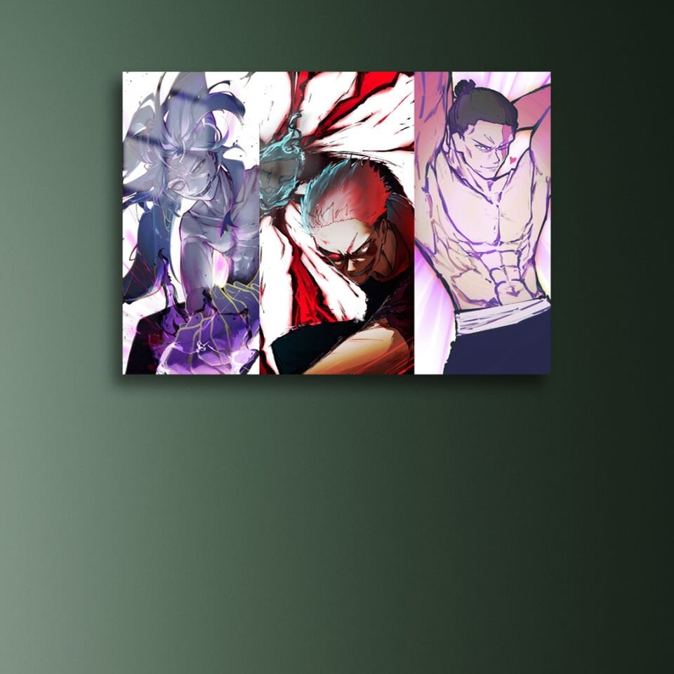 Jujutsu Kaisen 02 Metal Poster