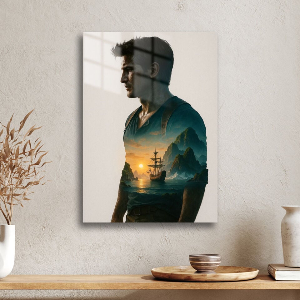 Nathan Drake 07 Metal Poster