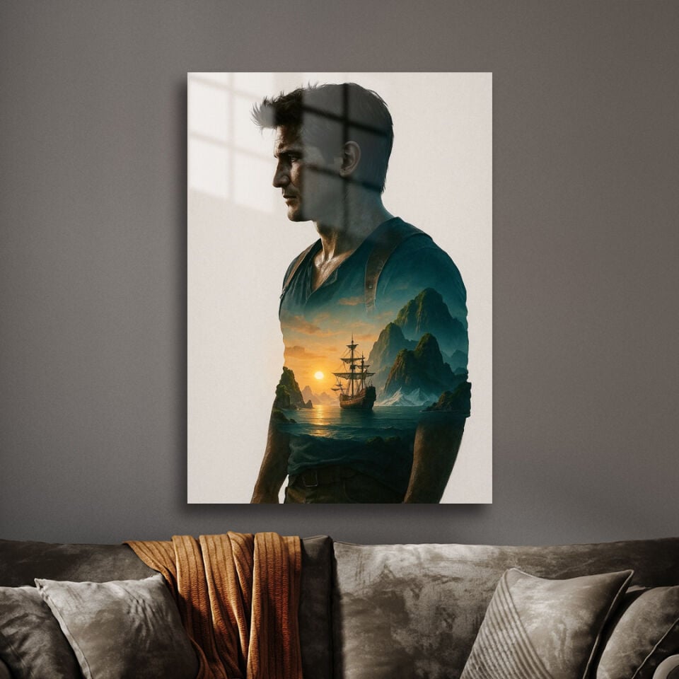 Nathan Drake 07 Metal Poster