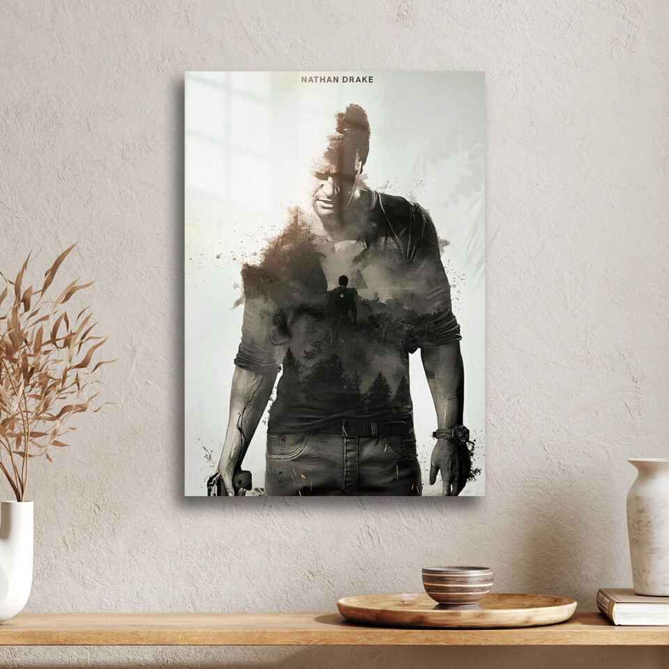 Nathan Drake 08 Metal Poster