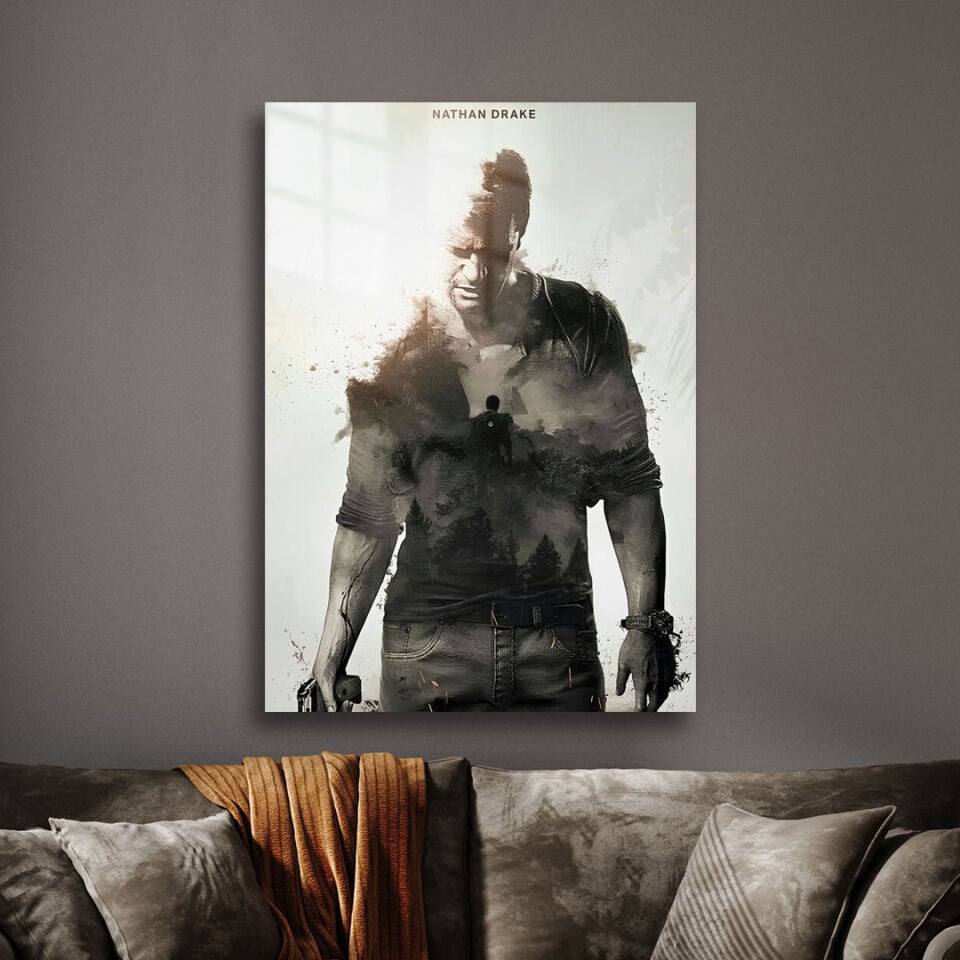 Nathan Drake 08 Metal Poster