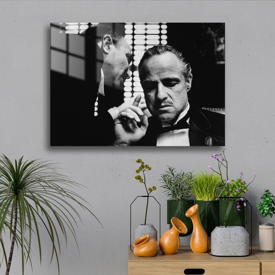 The Godfather 09 Metal Poster