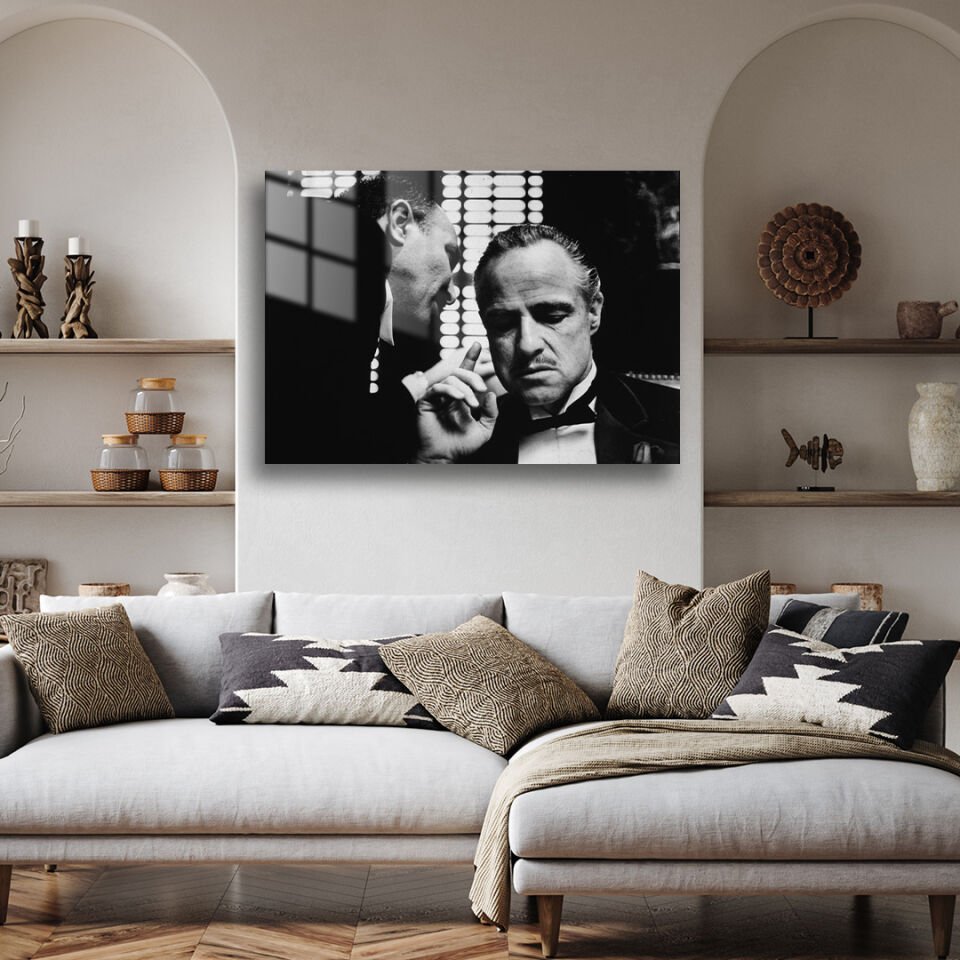 The Godfather 09 Metal Poster