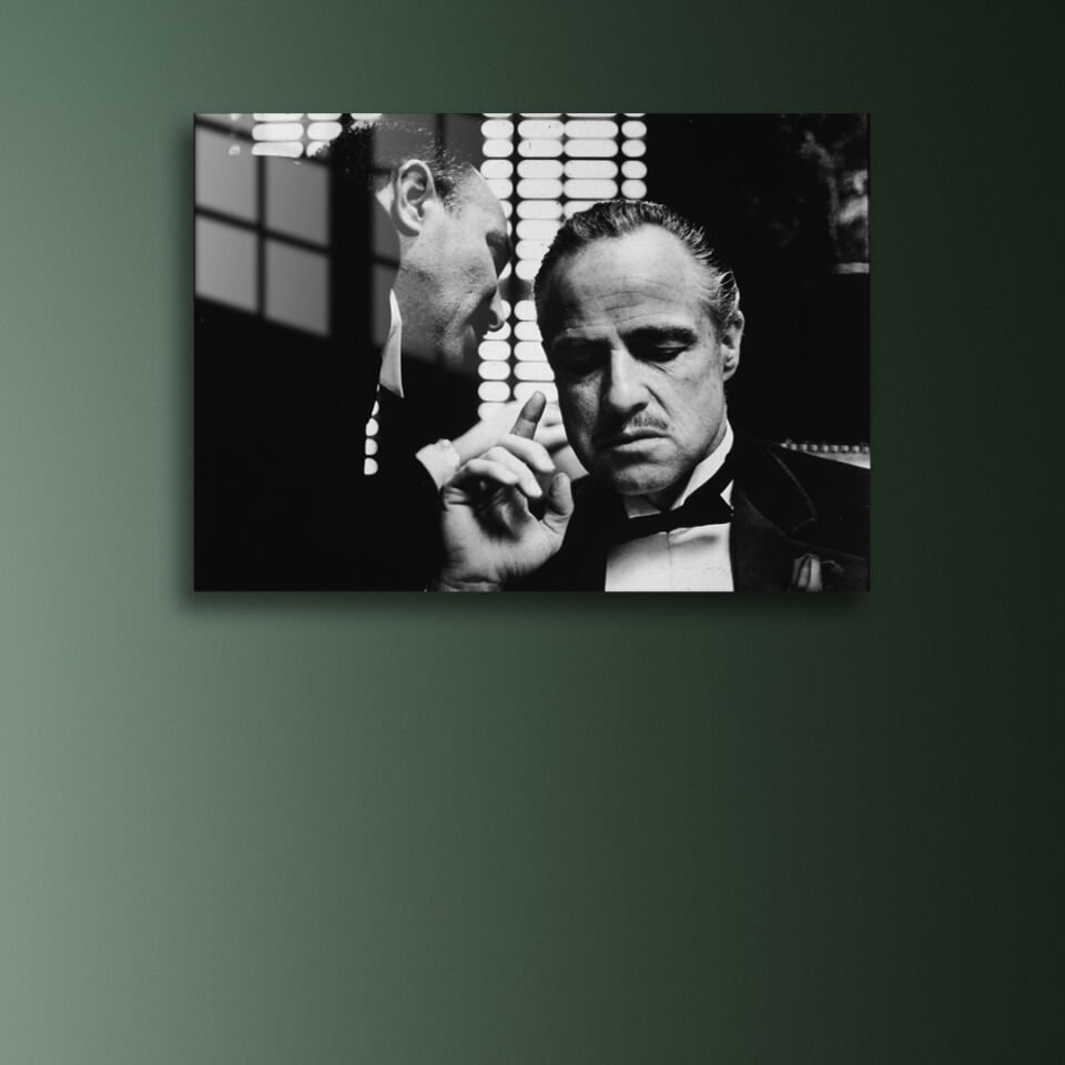 The Godfather 09 Metal Poster