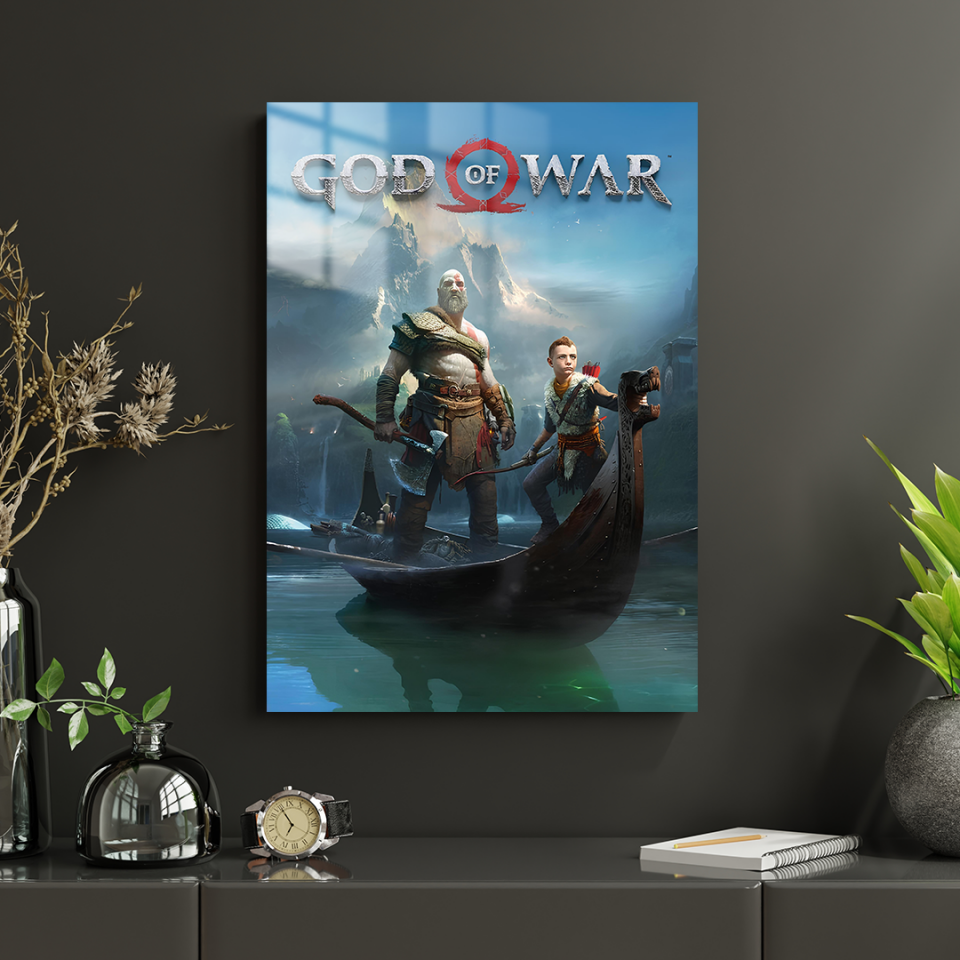 God Of War 01 Metal Poster