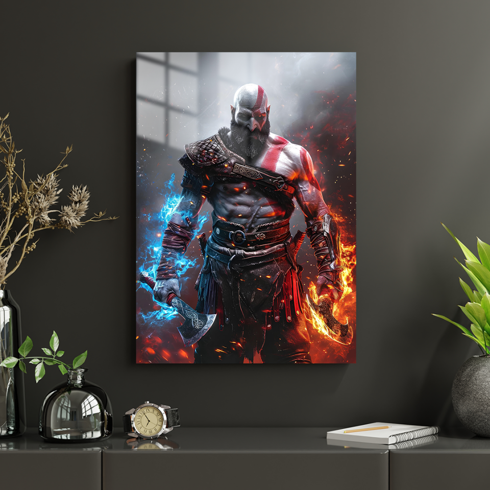 God Of War 02 Metal Poster