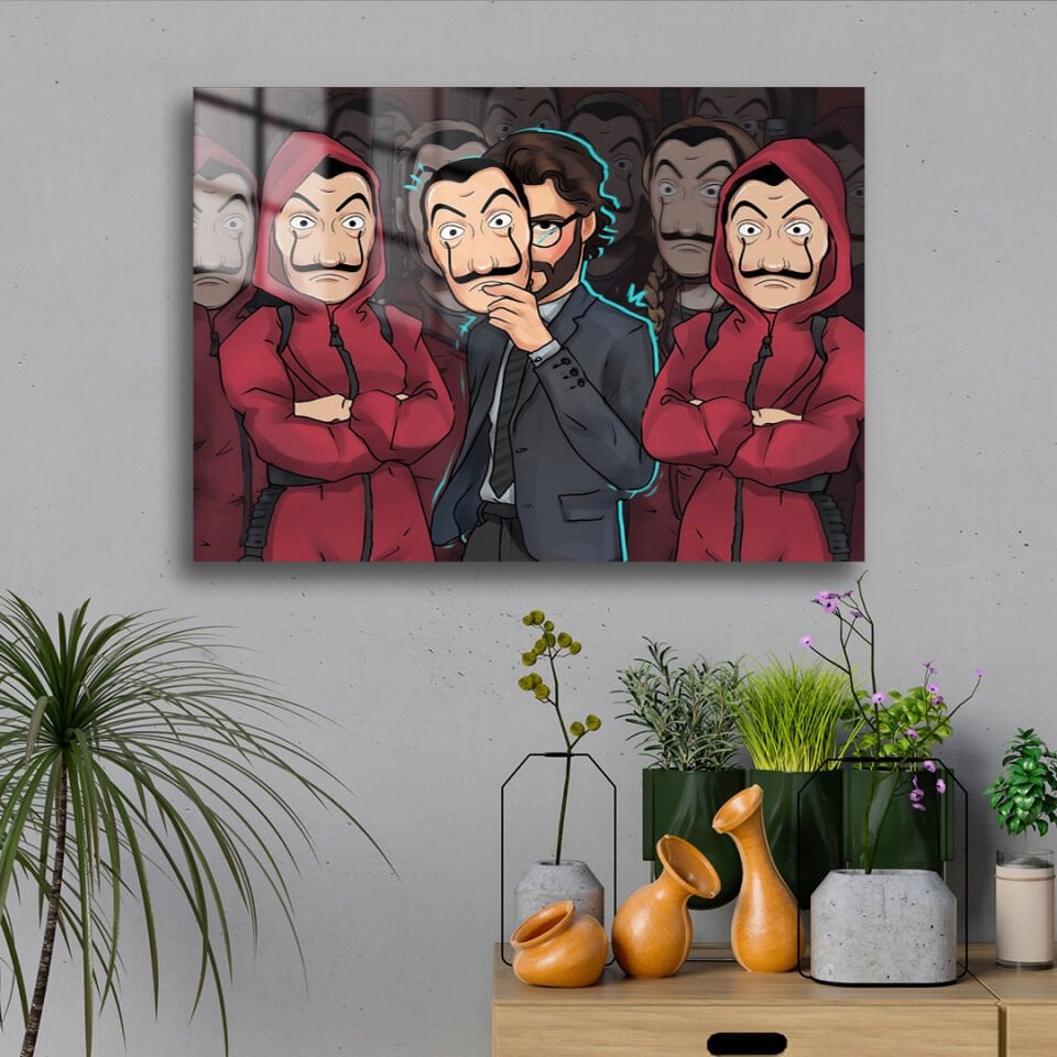 La Casa De Papel 01 Metal Poster