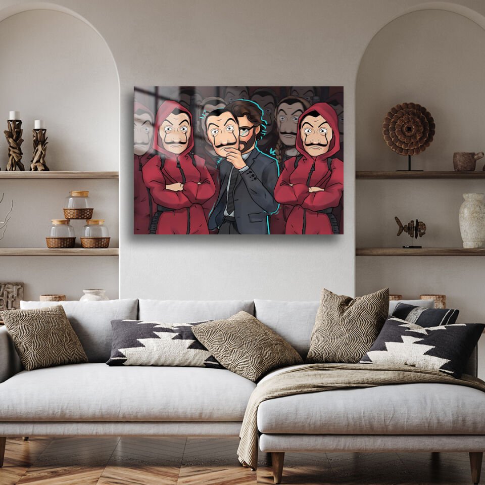 La Casa De Papel 01 Metal Poster