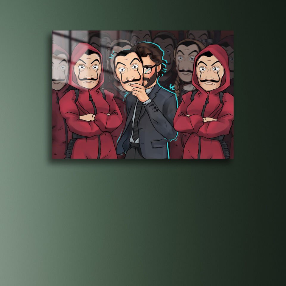 La Casa De Papel 01 Metal Poster