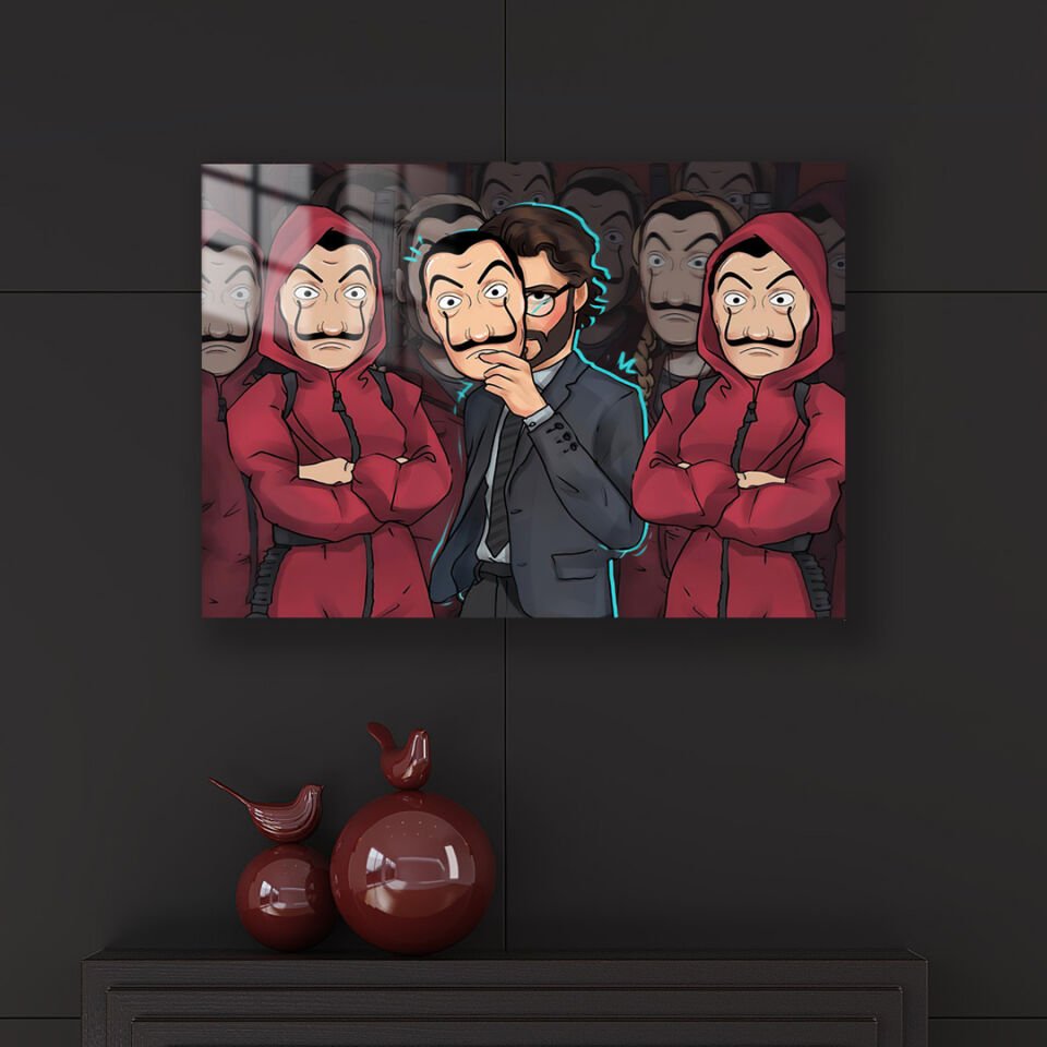 La Casa De Papel 01 Metal Poster