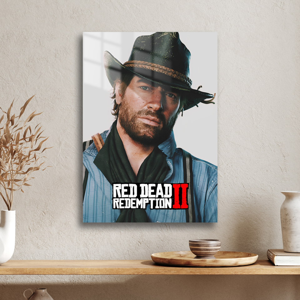 Arthur Morgan 02 Metal Poster