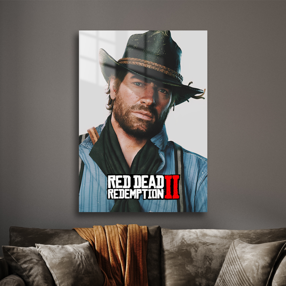 Arthur Morgan 02 Metal Poster