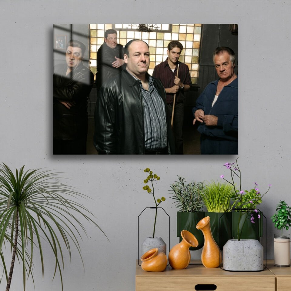 The Sopranos  10 Metal Poster