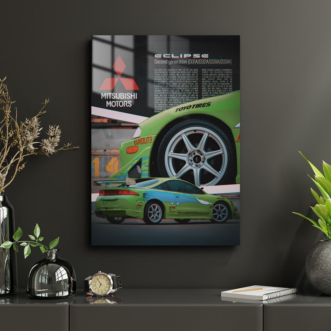 Mitsubishi Eclipse 04 Metal Poster