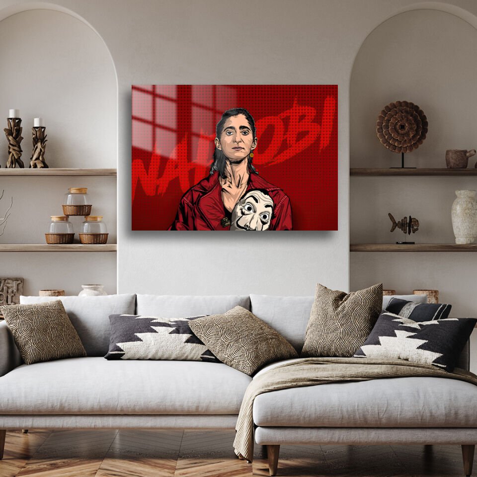La Casa De Papel 05 Metal Poster