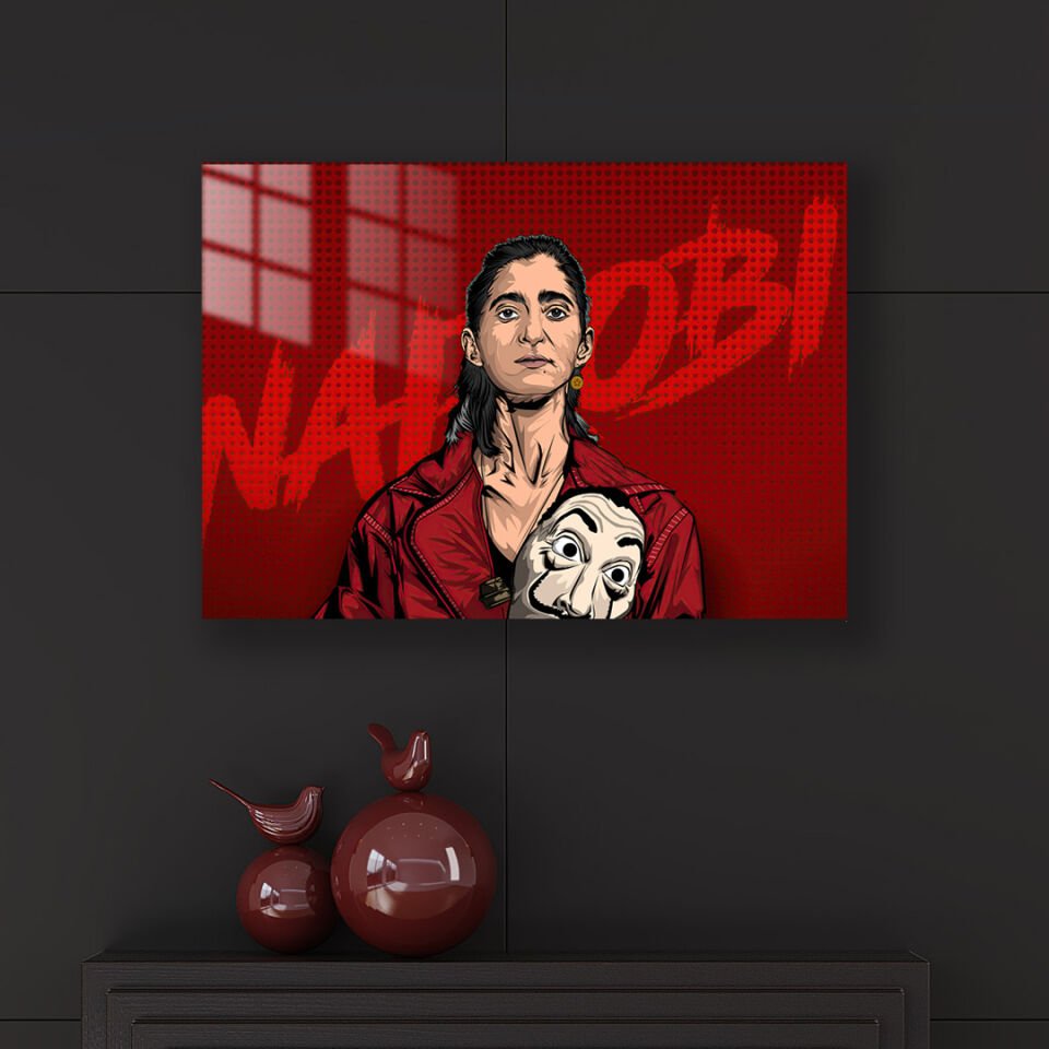 La Casa De Papel 05 Metal Poster